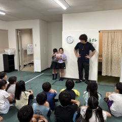 「コマのヒモを片付けるときに…」